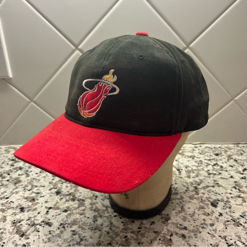 Vintage 90s NBA Miami Heat Starter Snapback Hat The Right Way Cap OSFA